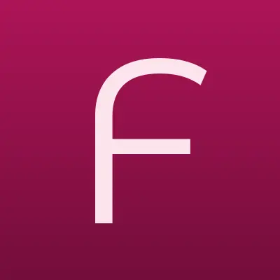 Flor2U, служба доставки цветов, лого-визитка